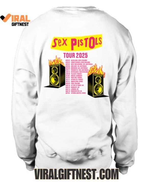 Sex Pistols Tour 2025 Limited Edition Shirts