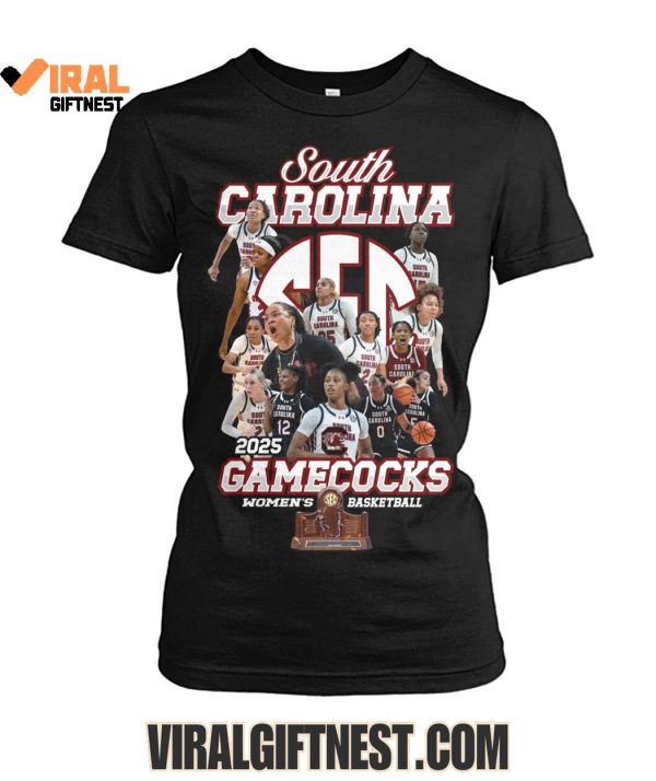 South Carolina Gamecocks Women’s Basketball Champions 2025 Limited Edition Shirts