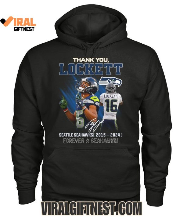 Thank You, Tyler Lockett x Seattle Seahawks (2015-2024), Forever A Seahawks! Limited Edition Shirts