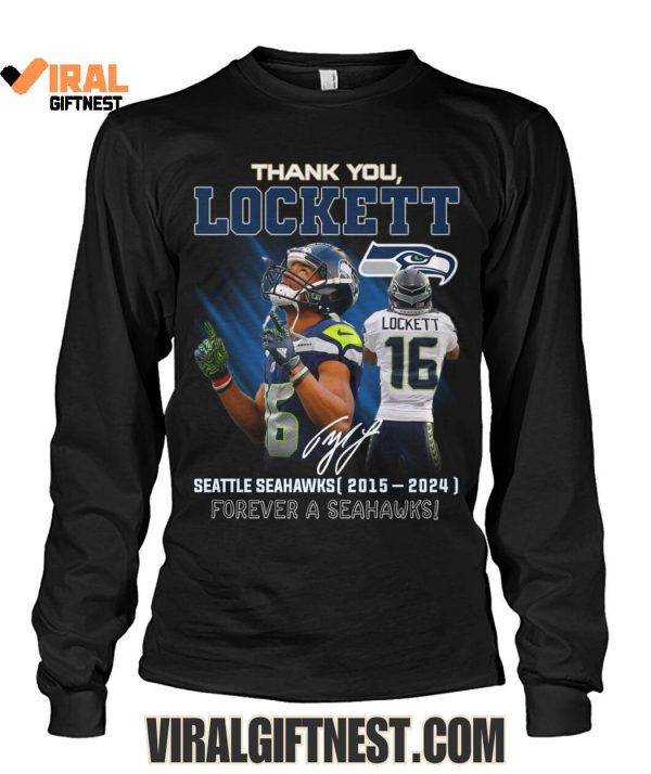 Thank You, Tyler Lockett x Seattle Seahawks (2015-2024), Forever A Seahawks! Limited Edition Shirts