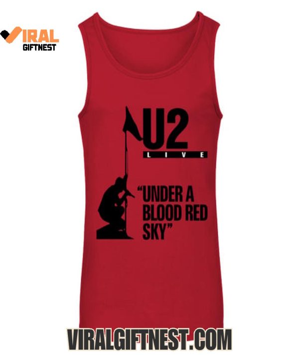 U2 Rock Band 2025 Under A Blood Red Sky Limited Edition Shirts