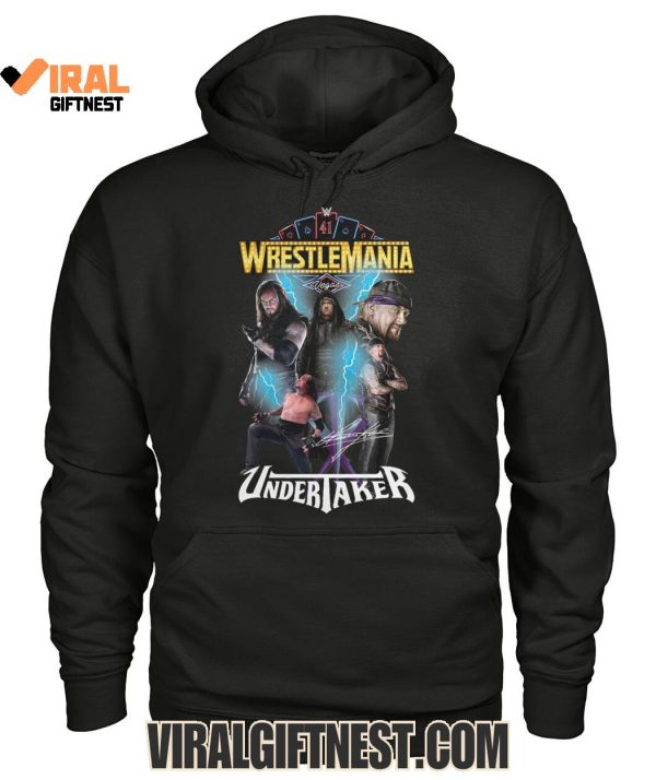 WrestleMania x The Undertaker 2025 Special Edition Shirts