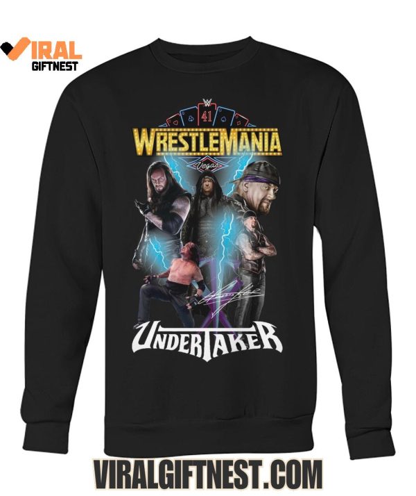 WrestleMania x The Undertaker 2025 Special Edition Shirts