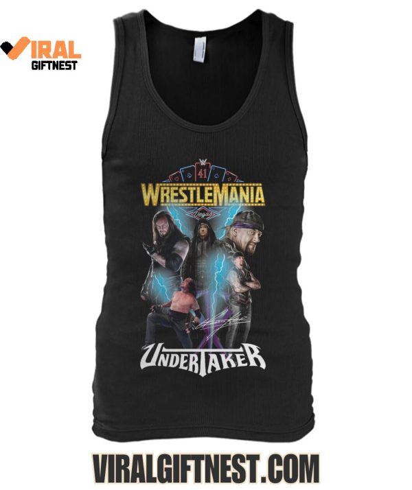 WrestleMania x The Undertaker 2025 Special Edition Shirts